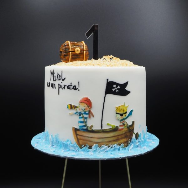 Tartas cumpleaños Madrid infantil piratas